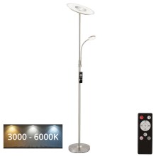 Brilo - LED Dimbar golvlampa LED/29,5W/230V + LED/3,5W 3000-6000K + fjärrkontroll