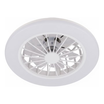 Brilo - LED dimbar takfläkt PAFO LED/24W/230V 3000-6500K vit + fjärrkontroll