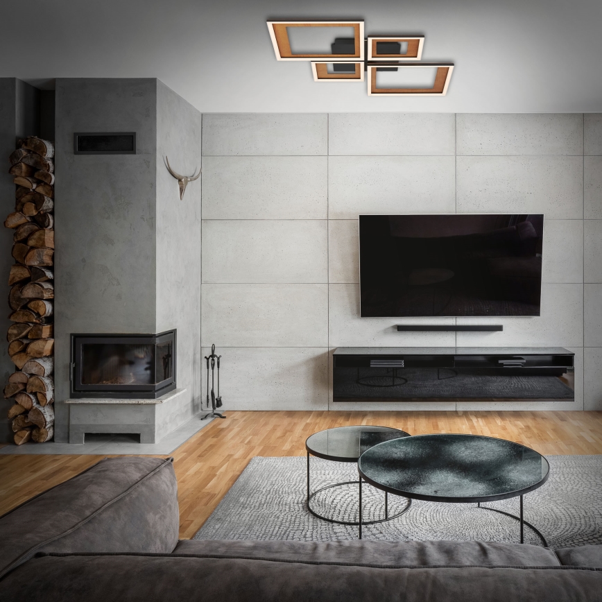 Brilo - LED dimbar taklampa FRAME LED/38W/230V