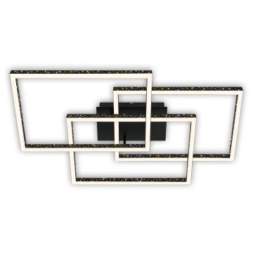 Brilo - LED Dimbar taklampa FRAME LED/57W/230V 3000K svart