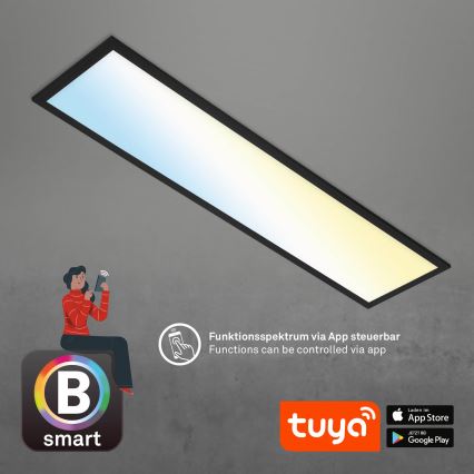 Brilo - LED Dimbar taklampa PIATTO LED/28W/230V 3000-6500K Wi-Fi Tuya + fjärrkontroll
