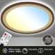 Brilo - LED Dimbar taklampa SLIM LED/22W/230V 2700-6500K + fjärrkontroll