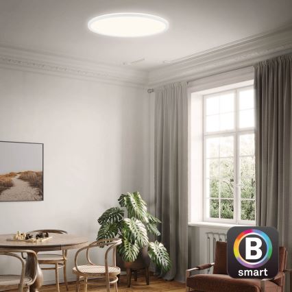 Brilo - LED Dimbar taklampa SLIM LED/22W/230V 2700-6500K Wi-Fi Tuya + fjärrkontroll