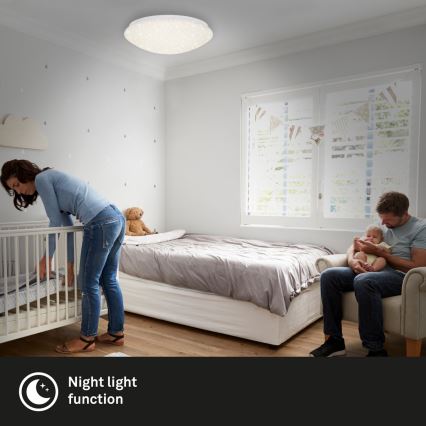 Brilo - LED Dimbar taklampa STARRY SKY LED/22W/230V 3000-6000K + fjärrkontroll