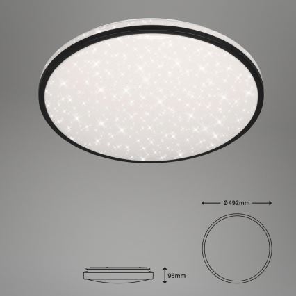 Brilo - LED Dimbar taklampa STARRY SKY LED/48W/230V 3000-6000K + fjärrkontroll