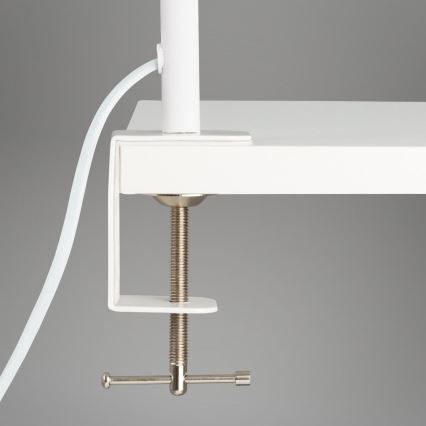 Brilo - LED Flexibel bordslampa med klämma TRASNA LED/7,5W/230V vit