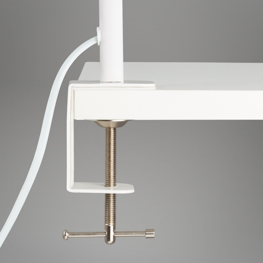 Brilo - LED Flexibel bordslampa med klämma TRASNA LED/7,5W/230V vit