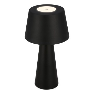 Brilo - LED Ljusreglerad uppladdningsbar utomhus bordslampa LED/3,5W/5V IP44 svart