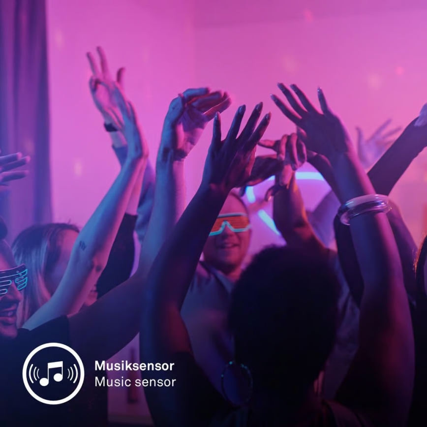 Brilo - LED RGBIC dimbar uppladdningsbar bordslampa TARA LED/6W/5V 3000-6500K Wi-Fi Tuya + fjärrkontroll