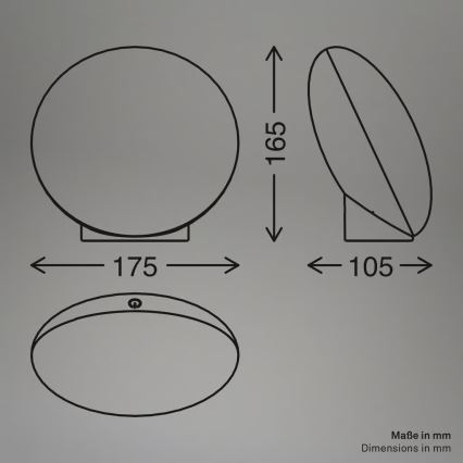 Brilo - LED RGBIC dimbar uppladdningsbar bordslampa TARA LED/6W/5V 3000-6500K Wi-Fi Tuya + fjärrkontroll