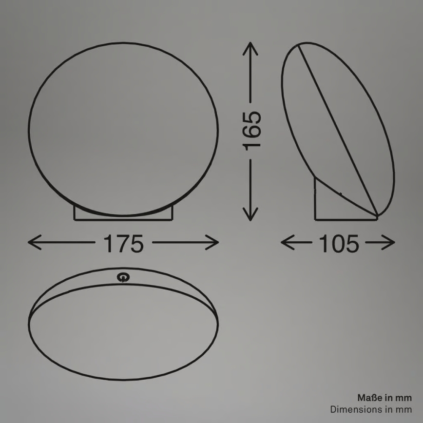 Brilo - LED RGBIC dimbar uppladdningsbar bordslampa TARA LED/6W/5V 3000-6500K Wi-Fi Tuya + fjärrkontroll