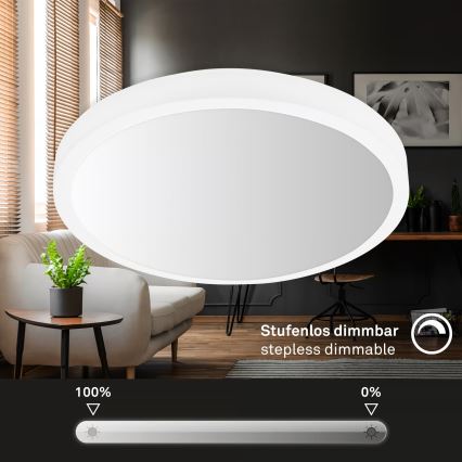 Brilo - LED RGBW dimbar plafond LED/20W/230V 2200–6500K Wi‑Fi Tuya Ø 27 cm