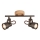 Brilo - LED-spot TAHUN 2xGU10/5W/230V 3000K brun