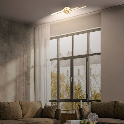 Brilo - LED takarmatur TINKA LED/21W/230V 3000K kopparfärgad