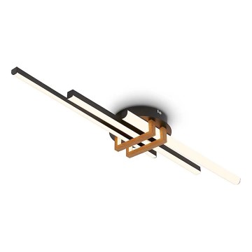 Brilo - LED taklampa TINKA LED/21W/230V 3000K svart