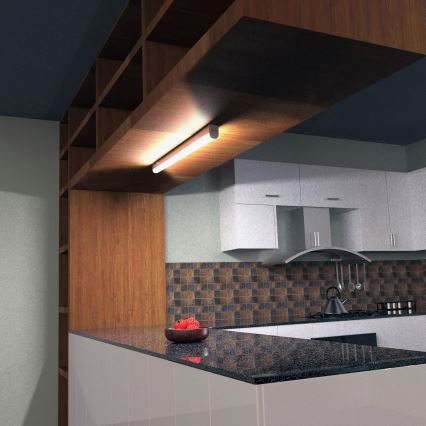 Brilo - LED-underskåpslampa, 4 W, 230 V, 4000 K, 31,3 cm