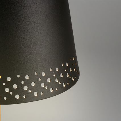 Brilo - dimbar uppladdningsbar beröringsstyrd utomhusbordslampa KIKI LED/2,6W/5V IP44 2600 mAh svart