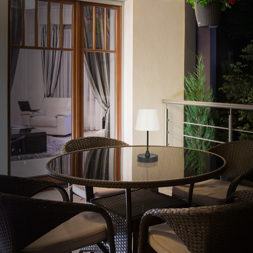 Brilo - LED utomhus dimbar uppladdningsbar lampa LED/3W/5V IP44 2000 mAh