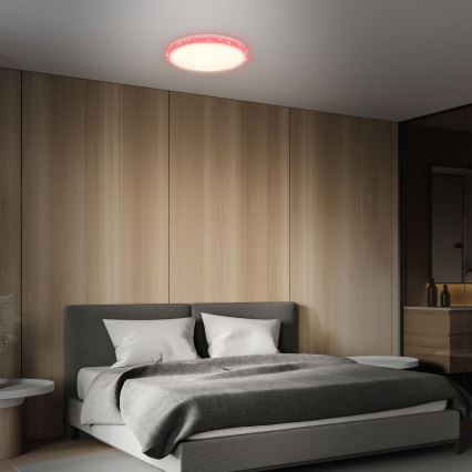 Brilo - RGBW Dimbar taklampa STARRY SKY LED/24W/230V 3000-6500K + fjärrkontroll