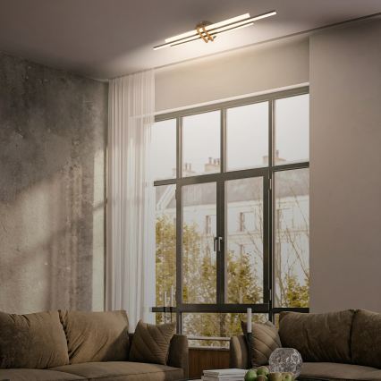 Brilo - TINKA LED taklampa 30 W/230 V, 3000 K, svart