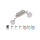 Briloner 2040-022 - LED RGB dimbar spotlight 2xLED/3,3W/230V + fjärrkontroll