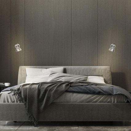 Briloner 2049-014 - Väggspotlight RETRO 1xE14/40W/230V grå