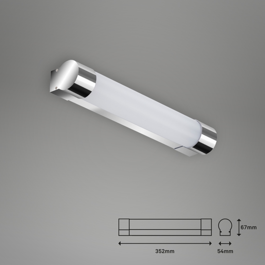 Briloner 2051-018 - LED badrumsspegelbelysning LED/8W/230V IP44
