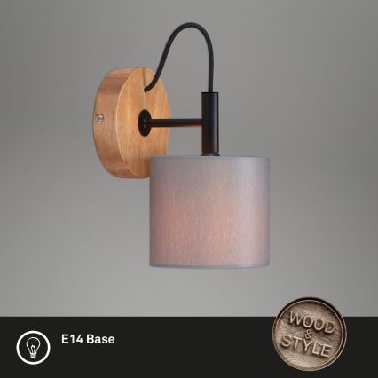 Briloner 2075-014 - Vägglampa RHON 1xE14/25W/230V