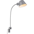 Briloner 2079-014 - Vägg flexible lampa 1xE27/10W/230V silver