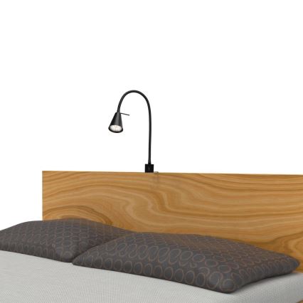 Briloner 2080-015 - LED vägglampa COMFORT LIGHT 1xGU10/5W/230V svart