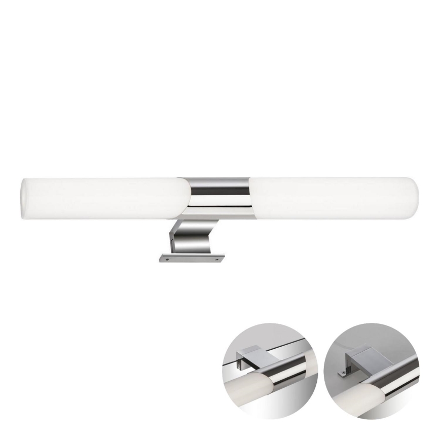 Briloner 2113-118 - Badrumsspegel med LED-belysning LED/12W/230V IP44 47 cm skinande krom