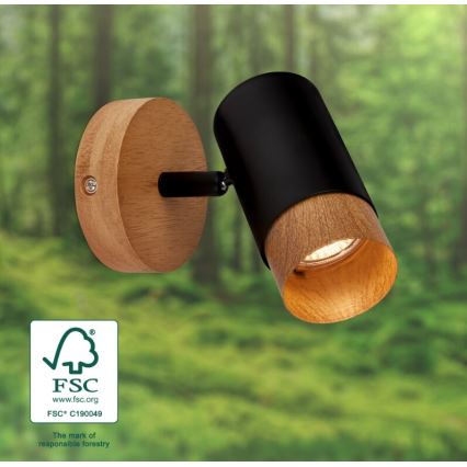 Briloner 2144015 - Väggspotlight SPOT 1xGU10/9W/230V