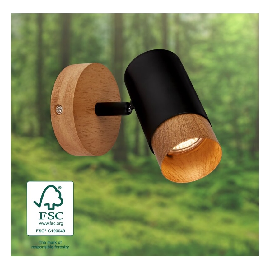 Briloner 2144015 - Väggspotlight SPOT 1xGU10/9W/230V