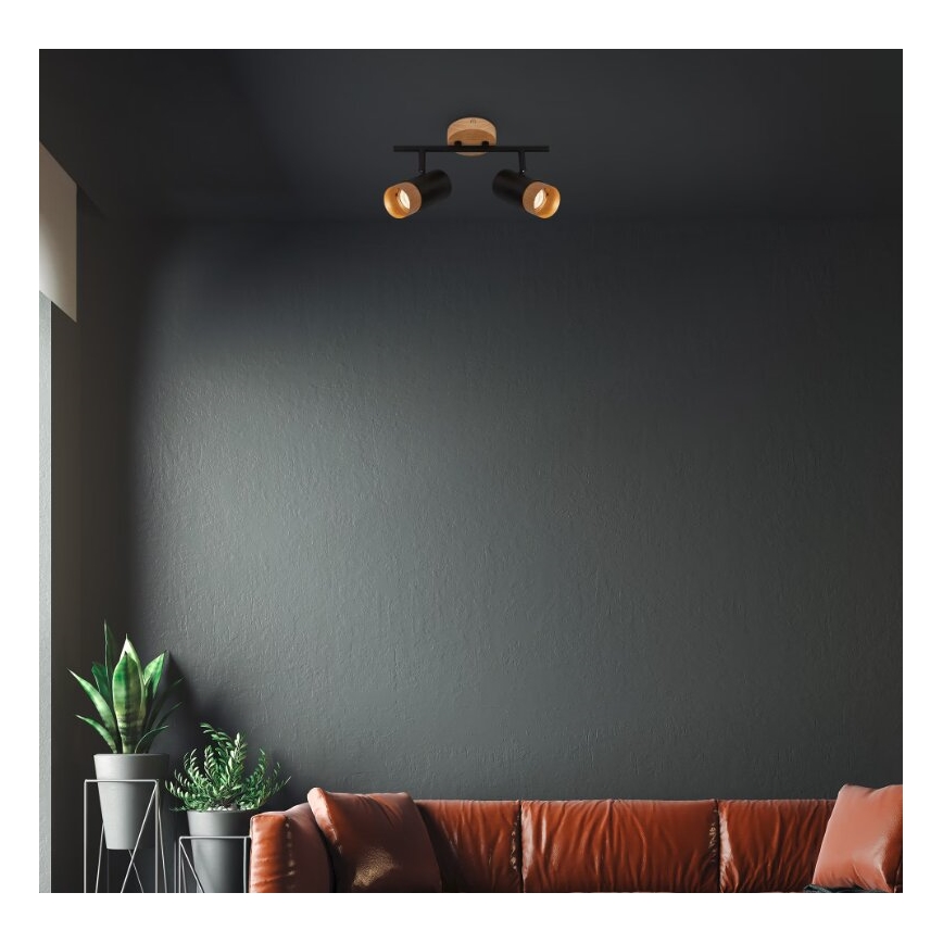 Briloner 2144025 - Spotlight SPOT 2xGU10/9W/230V