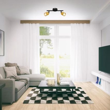 Briloner 2145-027 - Spotlampa 2xGU10/9W/230V