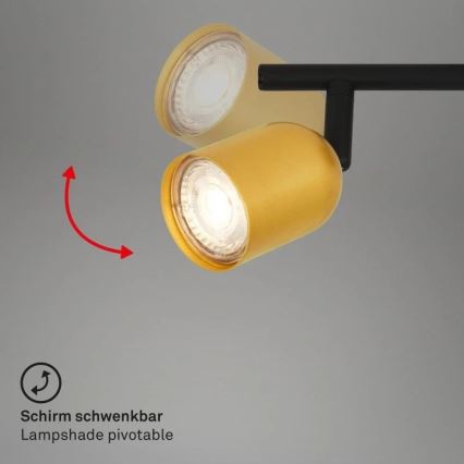 Briloner 2145-027 - Spotlampa 2xGU10/9W/230V