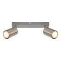 Briloner 2172-022 - Spotlampa SPOT 2xGU10/9W/230V matt krom