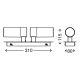 Briloner 2202-028 - LED Badrumsväggbelysning  SPLASH 2xLED/4W/230V IP44