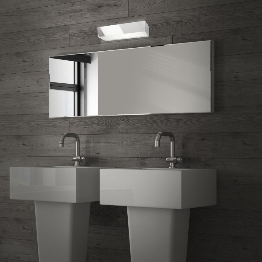 Briloner 2204-018 - LED vägglampa för utomhusbruk LED/8W/230V IP44 skinande krom