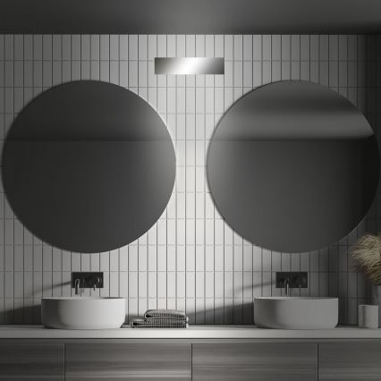 Briloner 2204-018 - LED vägglampa för utomhusbruk LED/8W/230V IP44 skinande krom