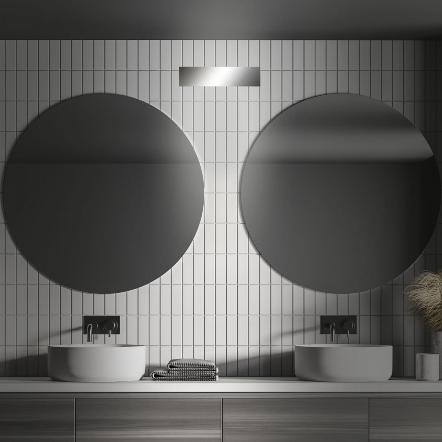 Briloner 2204-018 - LED vägglampa för utomhusbruk LED/8W/230V IP44 skinande krom