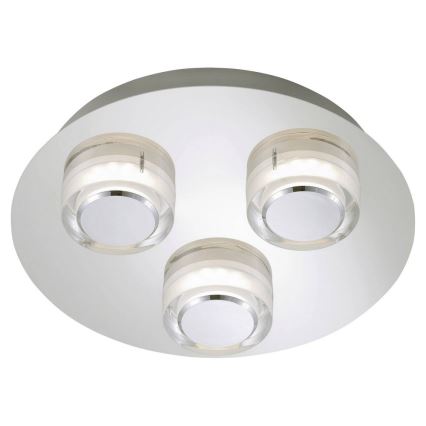 Briloner 2257-038 - LED Badrumsbelysning tak SURF 3xLED/5W/230V IP44