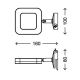Briloner 2296-018 - LED spegelbelysning SPLASH 1xLED/4,5W/230V