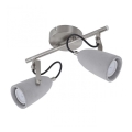 Briloner 2529-022 - LED spotlight THIMBLE 2xGU10/5W/230V betong