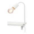 Briloner 2600-016 - Bordslampa CLIP ON 1xE27/10W/230V