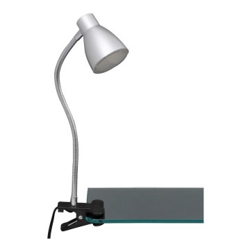 Briloner 2615-014P - LED-lampa med klämma GRIP LED/2,5W/230V silver