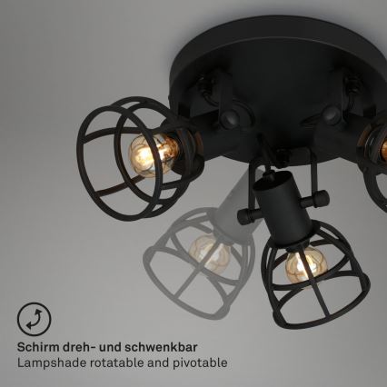 Briloner 2669-035 - Spotlight RETRO 3xE14/25W/230V