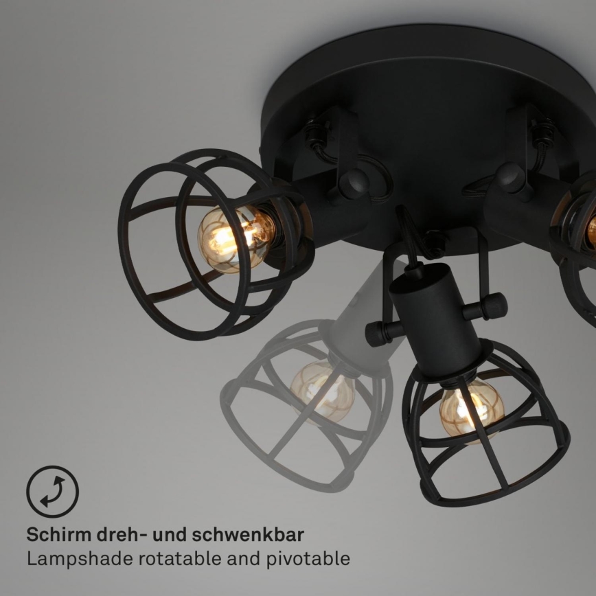 Briloner 2669-035 - Spotlight RETRO 3xE14/25W/230V