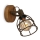 Briloner 2670-014 - Väggspotlight RETRO 1xE27/25W/230V brun