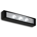 Briloner 2689-035 - LED Orienteringslampa med touch funktion LERO LED/0,18W/3xAAA svart